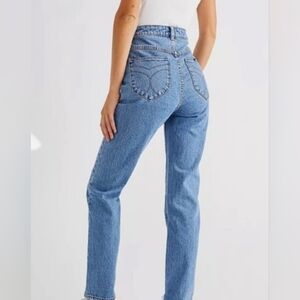 ROLLAS HIGH WAISTED DUSTER JEANS 24
